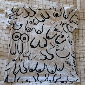 Gravel & Gold Boob Shirt (Taurus top)